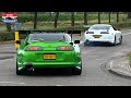 Modified Cars Leaving a Car Meet! - 800HP Supra, Skyline, RX7, Cupra, Silvia, Chaser...