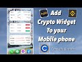 How to Add Crypto Widget On Mobile Phone | Coins.ph & more