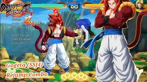 Gogeta (SSJ4) Rejump Combo
