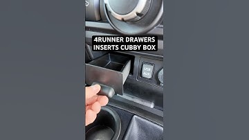 Toyota 4Runner 2014-2024 Center Console Storage Drawer. #toyota #toyota4runner #4runner