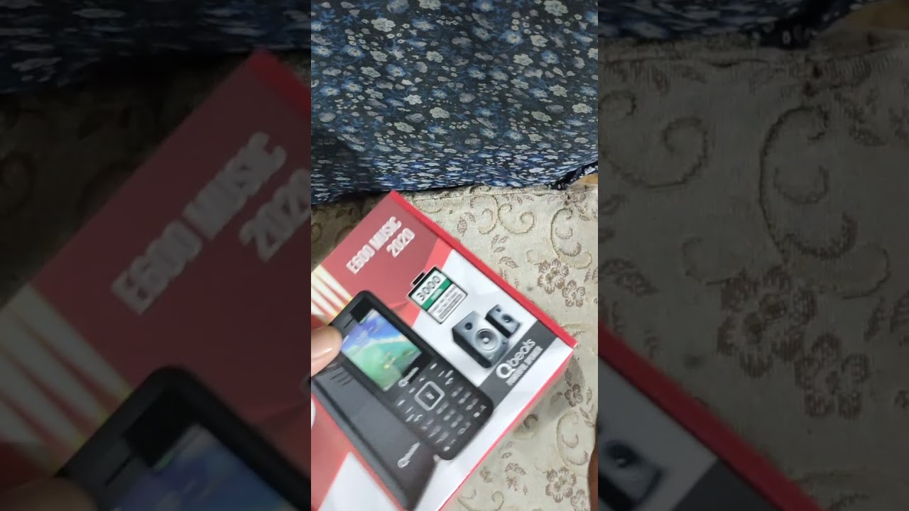 Q mobile E600 music 2020 unboxing