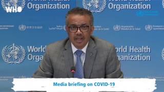 Media briefing on COVID-19 | COVID 19 infections growing, deaths near 50,000 WHO