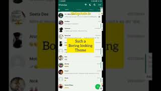 Change default theme of "whatsapp plus" into a dark soothing one screenshot 5
