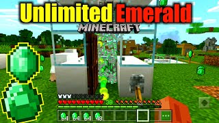 How to Get &quot;UNLIMITED EMERALD&quot; in MCPE (Machine)....