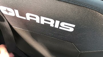 Polaris Ranger 60 section/solid backrest install