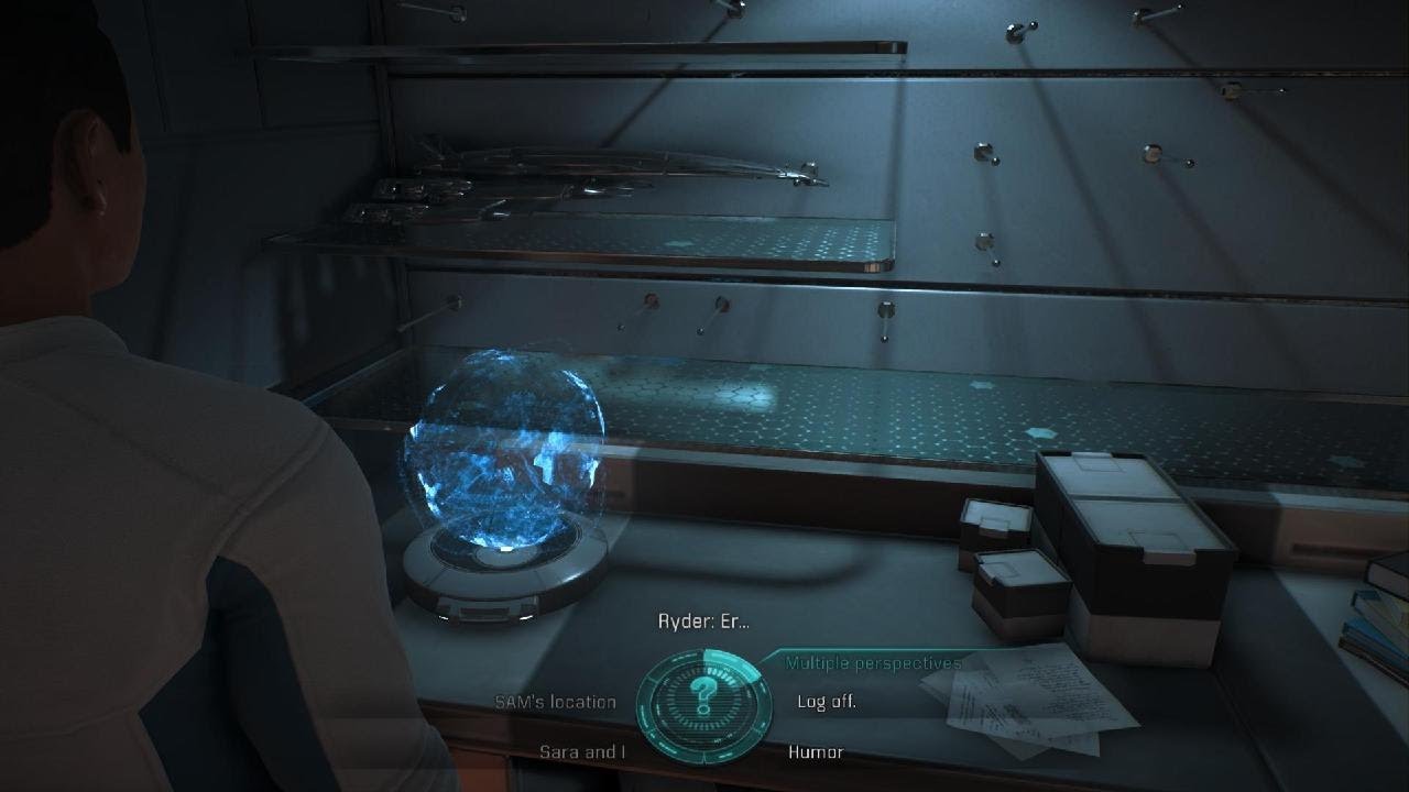 Mass Effect: Andromeda. SAM's Steak Joke. - YouTube