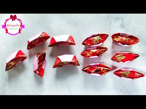 金元宝手工 | 用红包做金元宝 | Chinese gold ingot angpao | Membuat uang emas dari ...