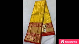 Wedding saree collection 2020 Latest traditional pure kanchipattu sarees