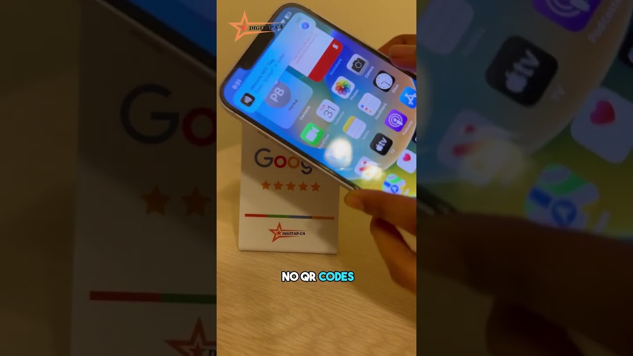 DigiTap Google Review Stand For Businesses