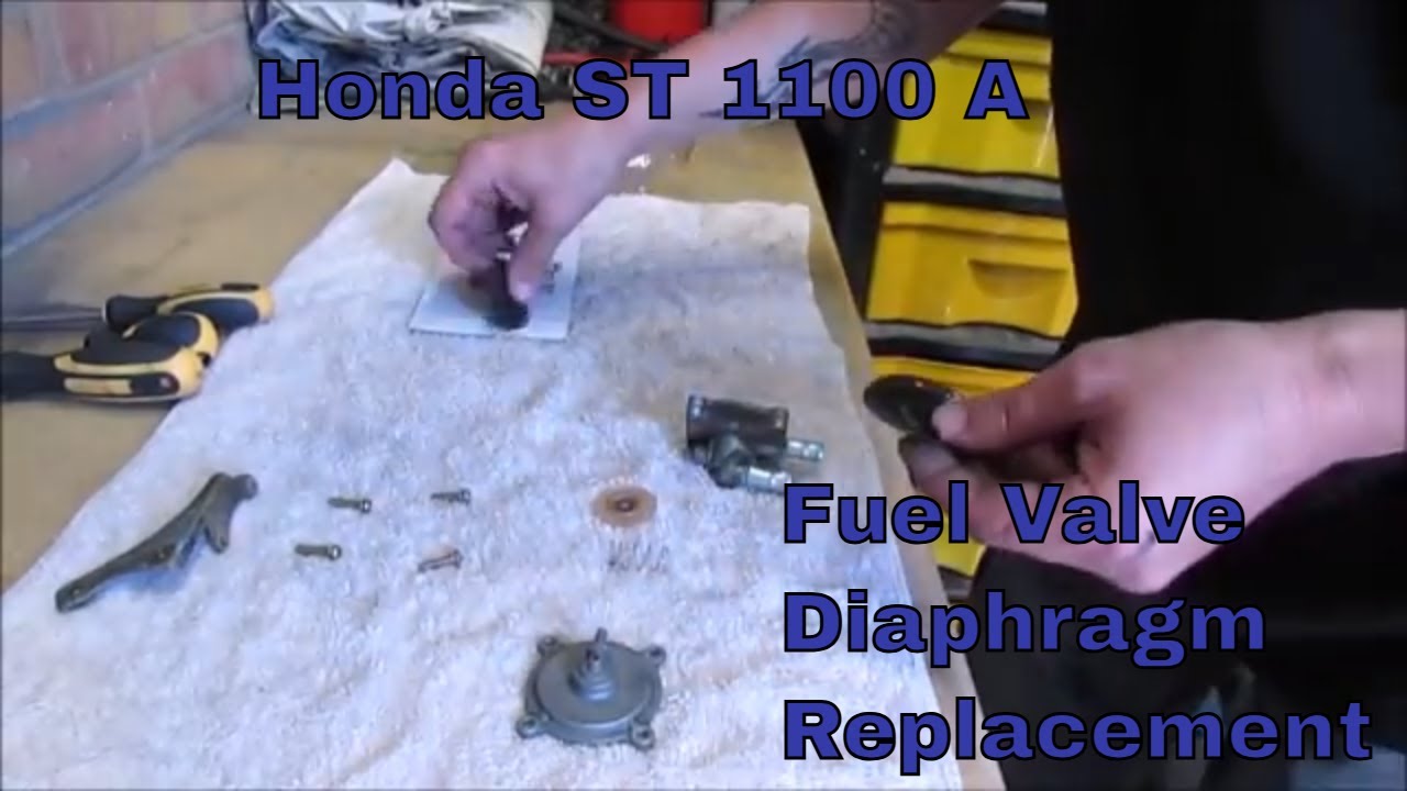 Honda ST1100A — Часть 14 — Замена мембраны топливного клапана