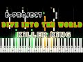 DIVE INTO THE WORLD/KiLLER KiNG(B-PROJECT)ピアノソロ