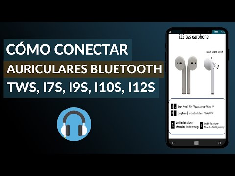 Cómo Conectar Auriculares Bluetooth TWS, i7S, i9s, i10, i12 en el Celular