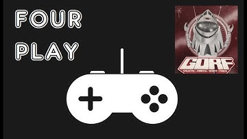 Four Play - GORF - 8-bit Computer Comparison