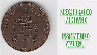 UK 1973 1P ONE NEW PENNY Coin VALUE REVIEW UK 1973 1P ONE NEW PENNY Coin VALUE REVIEW