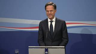 Integrale persconferentie van minster-president Mark Rutte van 1 juli 2022