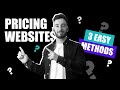 How Much Should I Charge For A Website? 💵🤑 | How To Price My Web Design Services