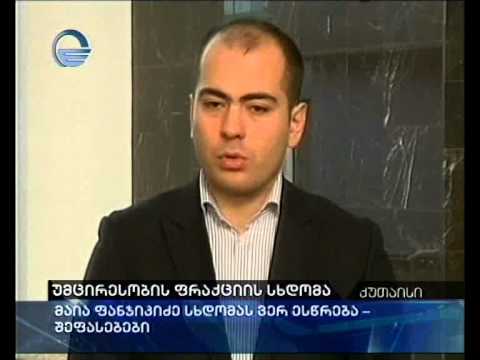 უმცირესობის ფრაქციის სხდომა