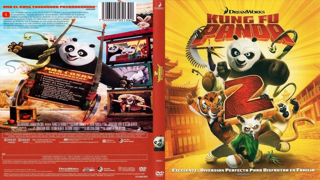 Kung Fu Panda 1-2 Kung Fu Panda And Kung Fu Panda DVD Collection ...