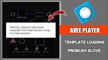 Avee Player Template Loading Problem Fix | Avee Player Template Error Problem Slove | Problem Slove