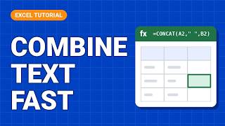 CONCAT in Excel: Combine Text From Multiple Cells Easily | Siddam Bharat