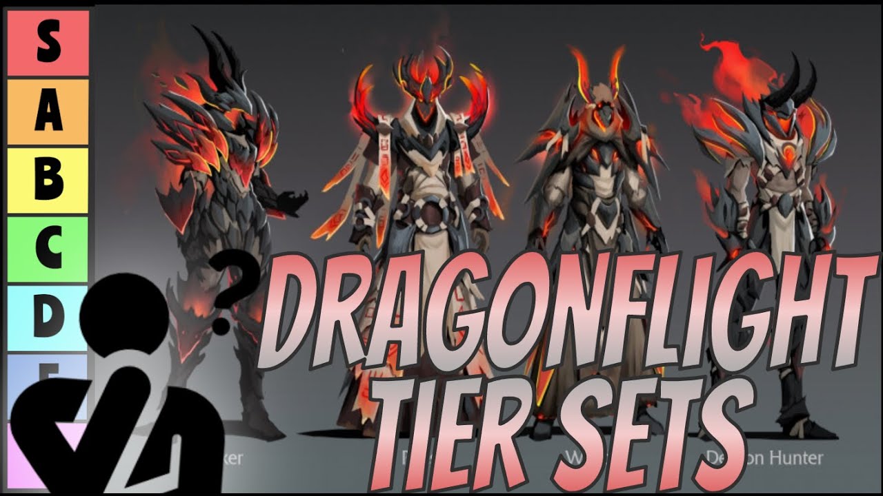 WoW Dragonflight Tier Sets RANKED YouTube