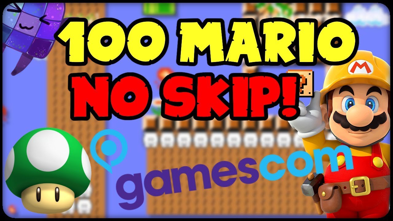 mario maker 2 precio SUPER MARIO MAKER ⭐️ Schwierig No Skip ~ Gamescom 2018 #308 ⭐️ ONLINE Deutsch