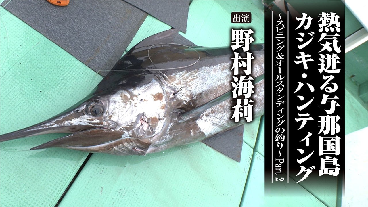 708 Yonaguni Island Marlin Hunting: Spinning and Standing Fishing