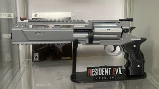 Resident Evil Requiem Leons Revolver Rsh-12 3D Replica Review And Unboxing