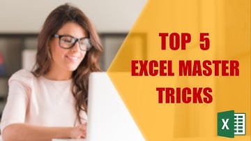 Advanced Excel  Top 5 Master Tips & Tricks To Make You Excel Expert  Best Time Saving Tricks