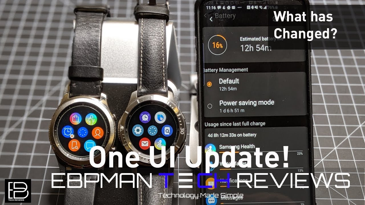 galaxy watch one ui 1.2