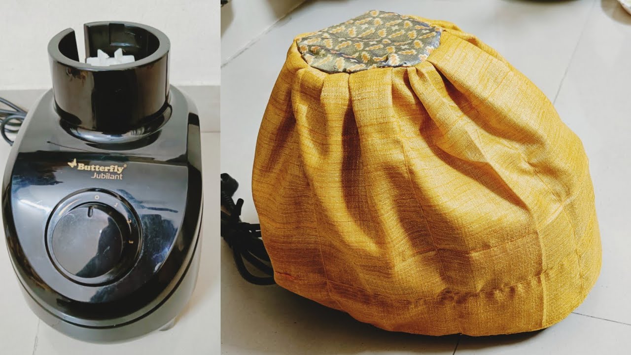 mixer cover cutting and stitching//mixer cover diy//easy method