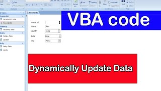 Create searchable dropdown list and write vba code in ms access for updating data dynamically