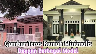 14 GAMBAR RUMAH MINIMALIS || CONTOH TERAS RUMAH 2021