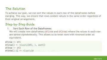 How to Match DataFrame Columns in Both Directions Using R