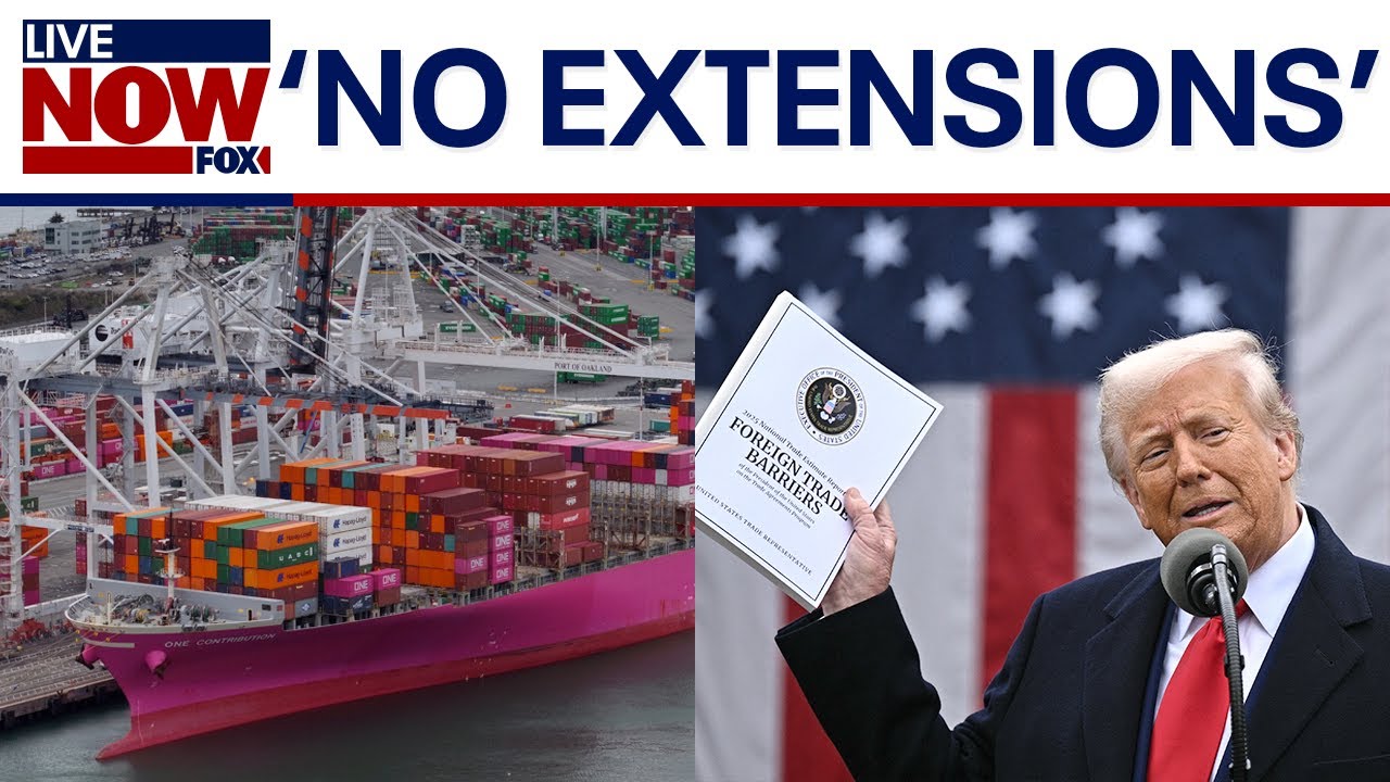 Trump: 'No extensions' after August 1st tariff deadline | LiveNOW from FOX