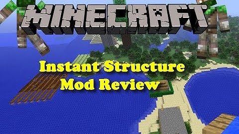 Instant Massive Structures Mod Review - Huge Buildings, Boats, Planes and more!