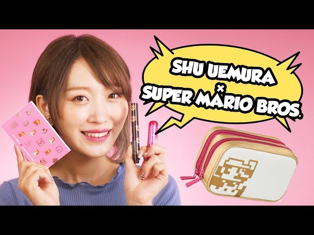 シュウウエムラ×スーパーマリオのクリスマスコフレを使用レビューしながらメイク☆ SHU UEMURA × SUPER MARIO BROS