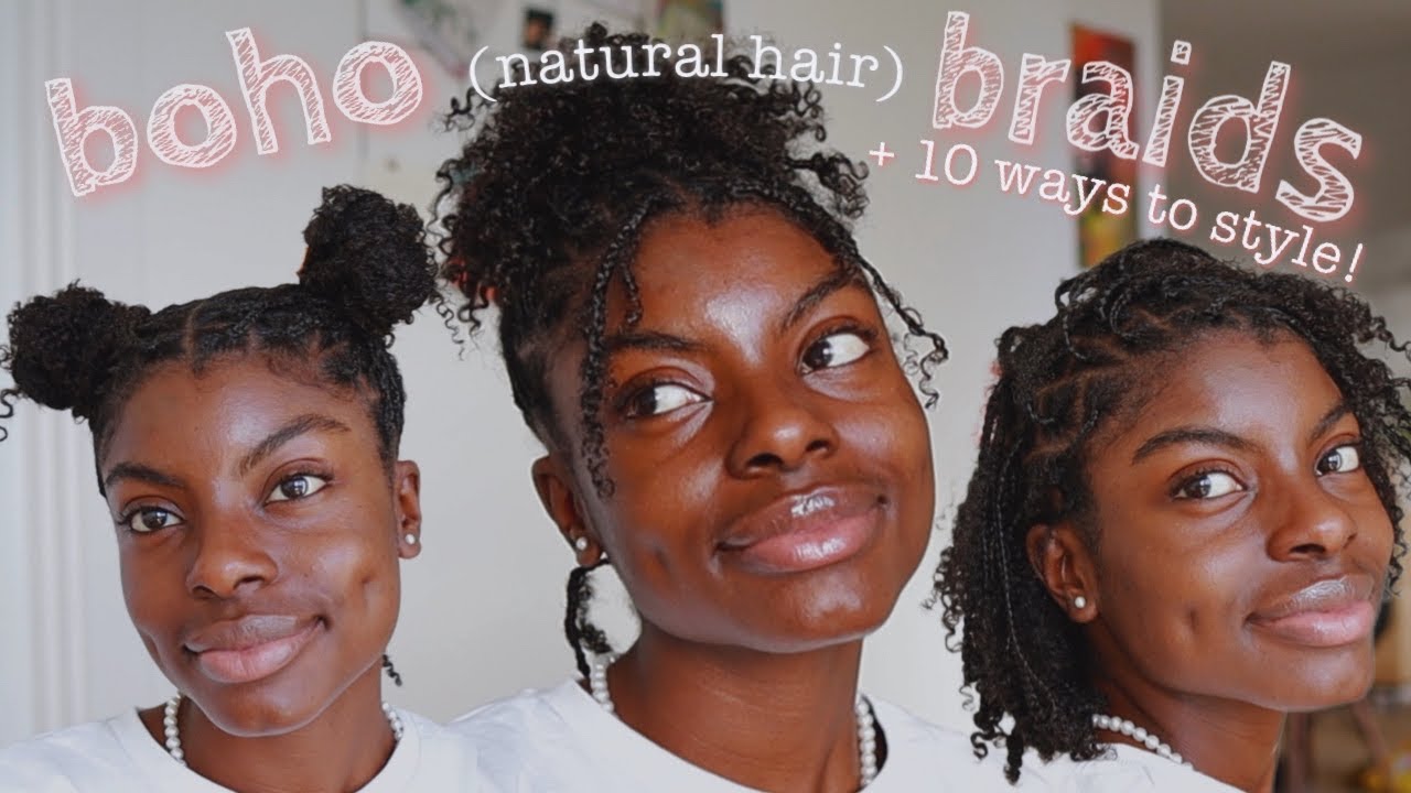 Косы бохо из натуральных волос | Обновление информации о выпадении волос за 6 месяцев с Plantmade