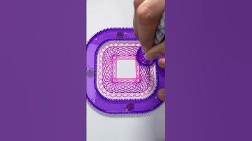 Satisfying ASMR Spirograph Art | Ultimate Spiral Sounds for Complete Calm! #art #shorts #spirograph