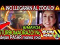 TURBOMADRAZO LOS PARAN EN SECO ¡ No podran LLEGAR al ZOCALO !