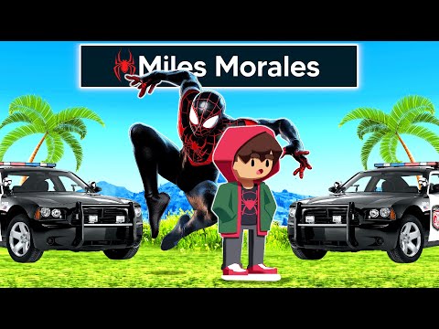 Adopted by MILES MORALES In GTA 5!