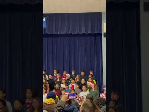 Shelter rock elementary school concert (here comes the snow)