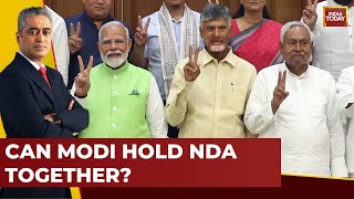 NewsToday With Rajdeep Sardesai LIVE | Will Allies Keep In Check? | Can Modi Hold NDA Together?