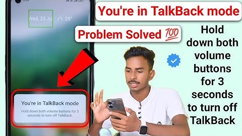 You