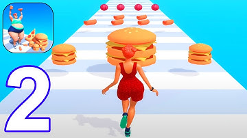 Stay Fit Runner 3D - Gameplay Walkthrough Part 2 - All Levels 11-15 (Android, iOS)