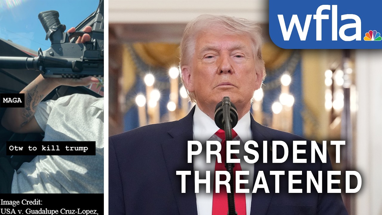 Florida man arrested after threatening to kill President Trump - YouTube