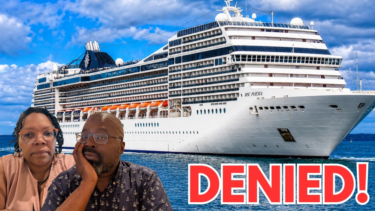 We Were DENIED Boarding Our MSC Panama Canal Cruise… Here’s Why 😳
