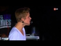 Justin Bieber singing UP live - Mexico 2012