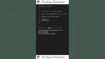 Adding Days To Dates With Python | Python Tutorial