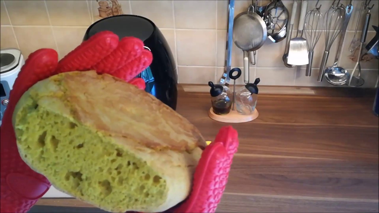 Curcuma Brot aus der Heißluftfriteuse